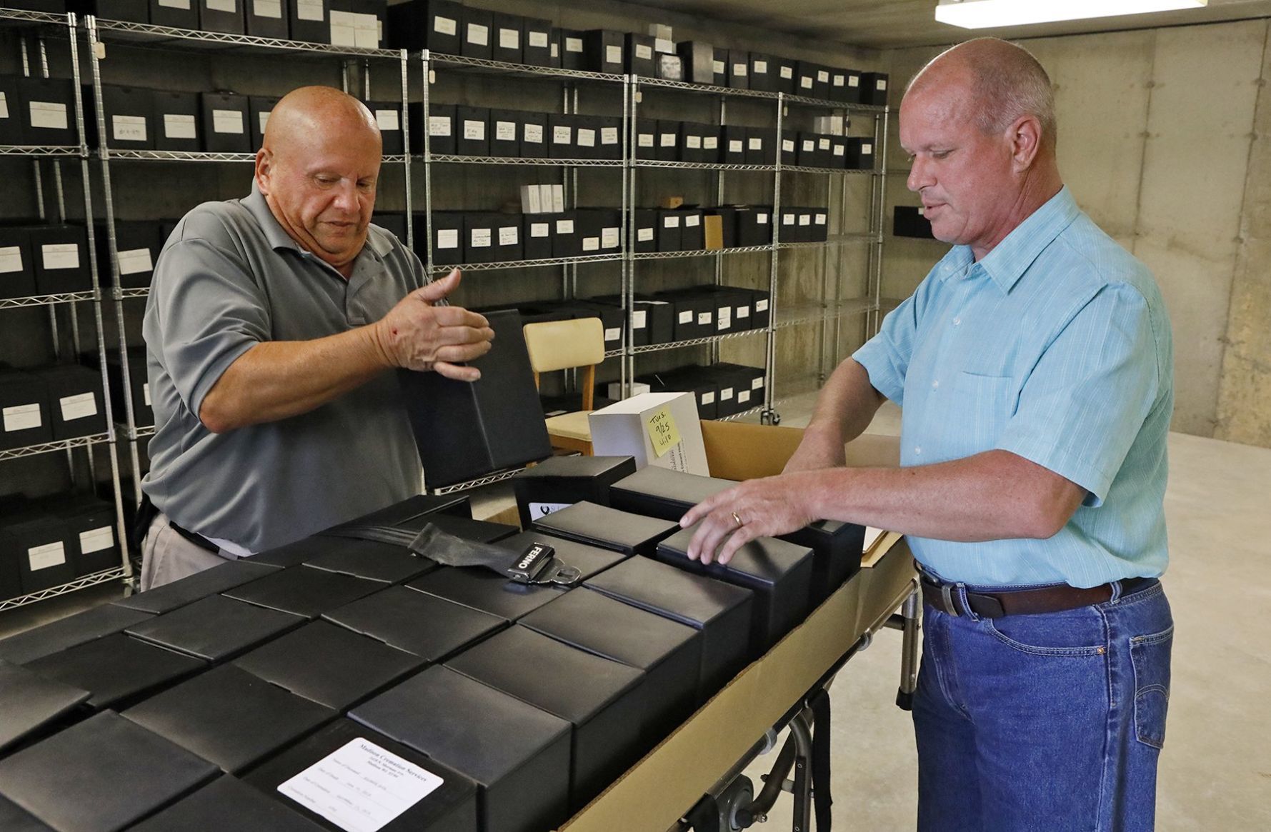 This columbarium takes in unclaimed cremains